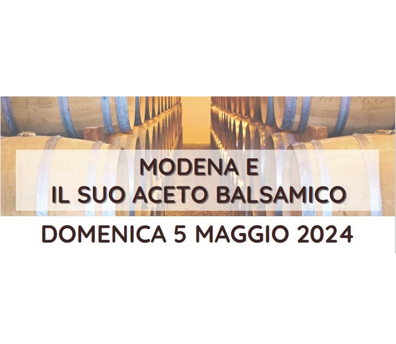 Immagine che raffigura GITA - MODENA E IL SUO ACETO BALSAMICO