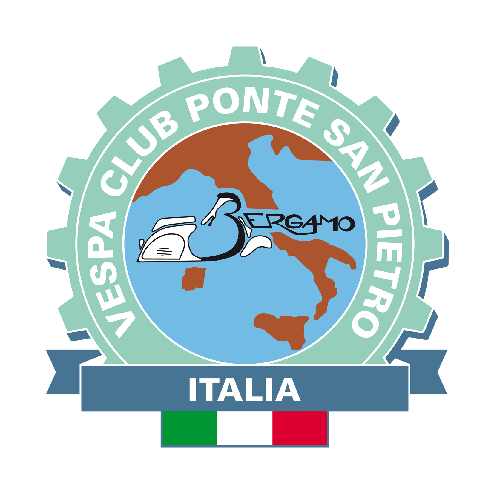Logo associazione Vespa Club Ponte San Pietro ASD