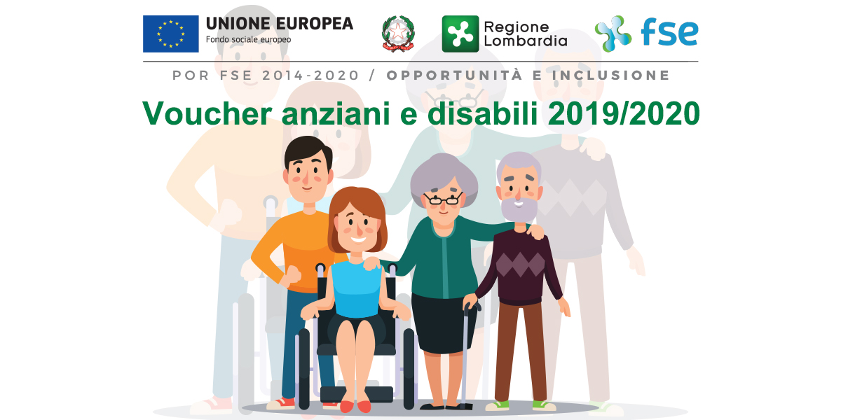 Immagine che raffigura BANDO PER VOUCHER ANZIANI E DISABILI 2019-2020