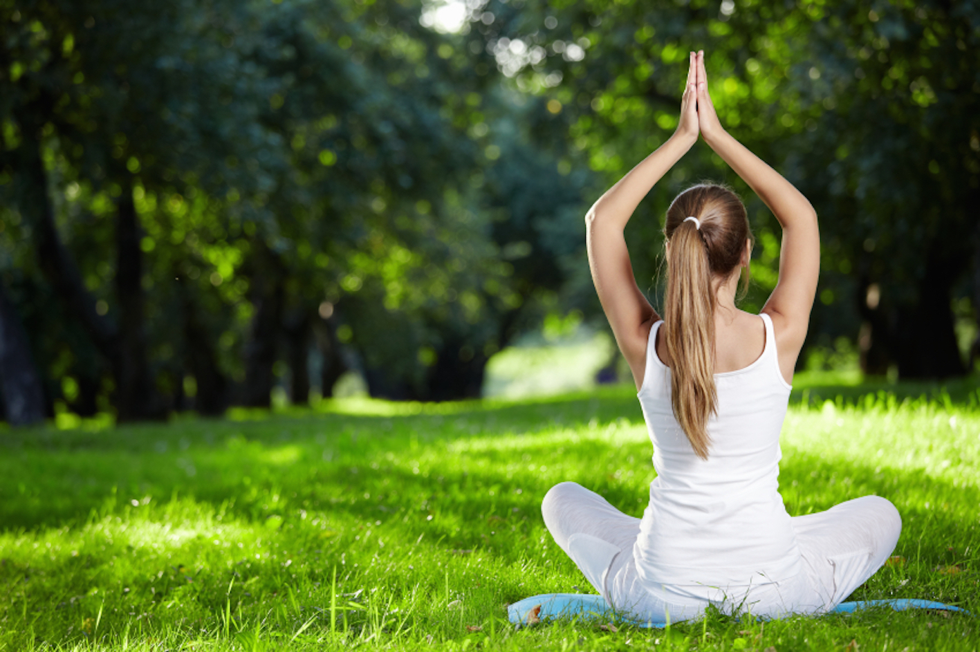 Immagine che raffigura Yoga all'aperto