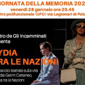 Giornata della Memoria: "Lydia tra le nazioni"
